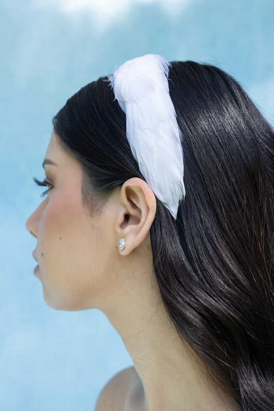 Diadema de plumas